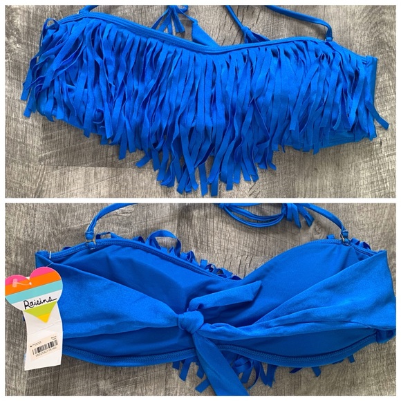 Raisins Other - 2/$25‼️ NWT Raisins Tribal Bandeau Bikini Top